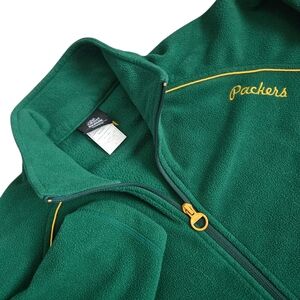 Green Bay Packers Womens NFL Fleece Jacket Sz Large Football Outdoor